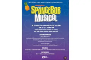 TCC Children’s Summer Theatre Presents Auditions for The SpongeBob Musical